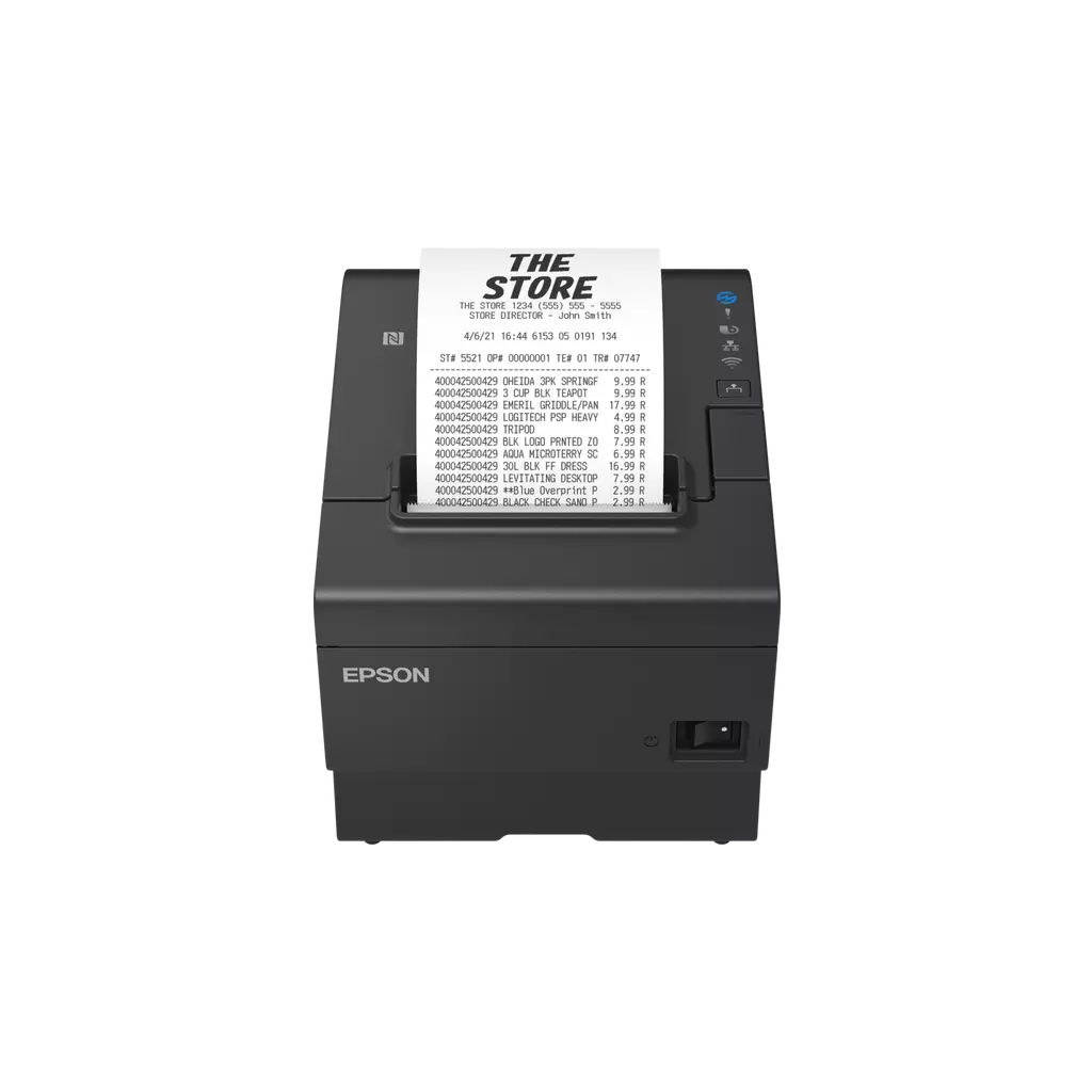 Obrázek produktu EPSON pokladní tiskárna TM-T88VII černá, RS232, USB, Ethernet, vyměnitelné rozhraní
