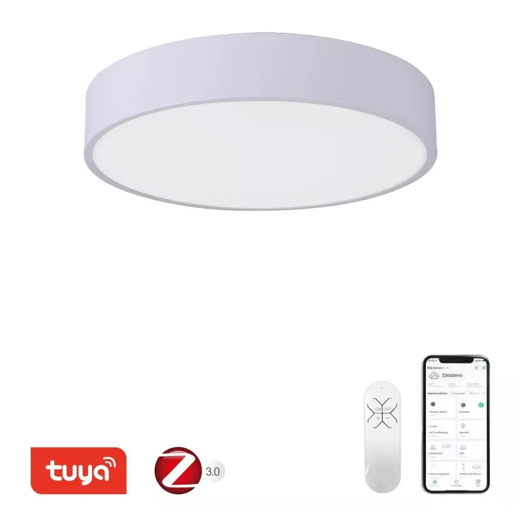 Obrázek produktu IMMAX NEO RONDATE SLIM Smart stropní svítidlo 40 x 7cm 28W bílé Zigbee 3.0, TUYA