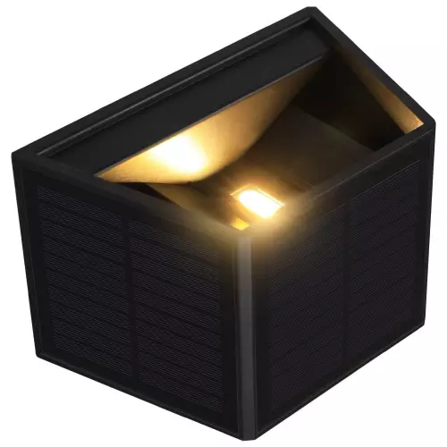obrázek produktu IMMAX WALL-3 venkovní solární nástěnné LED osvětlení se světelným čidlem, 2W