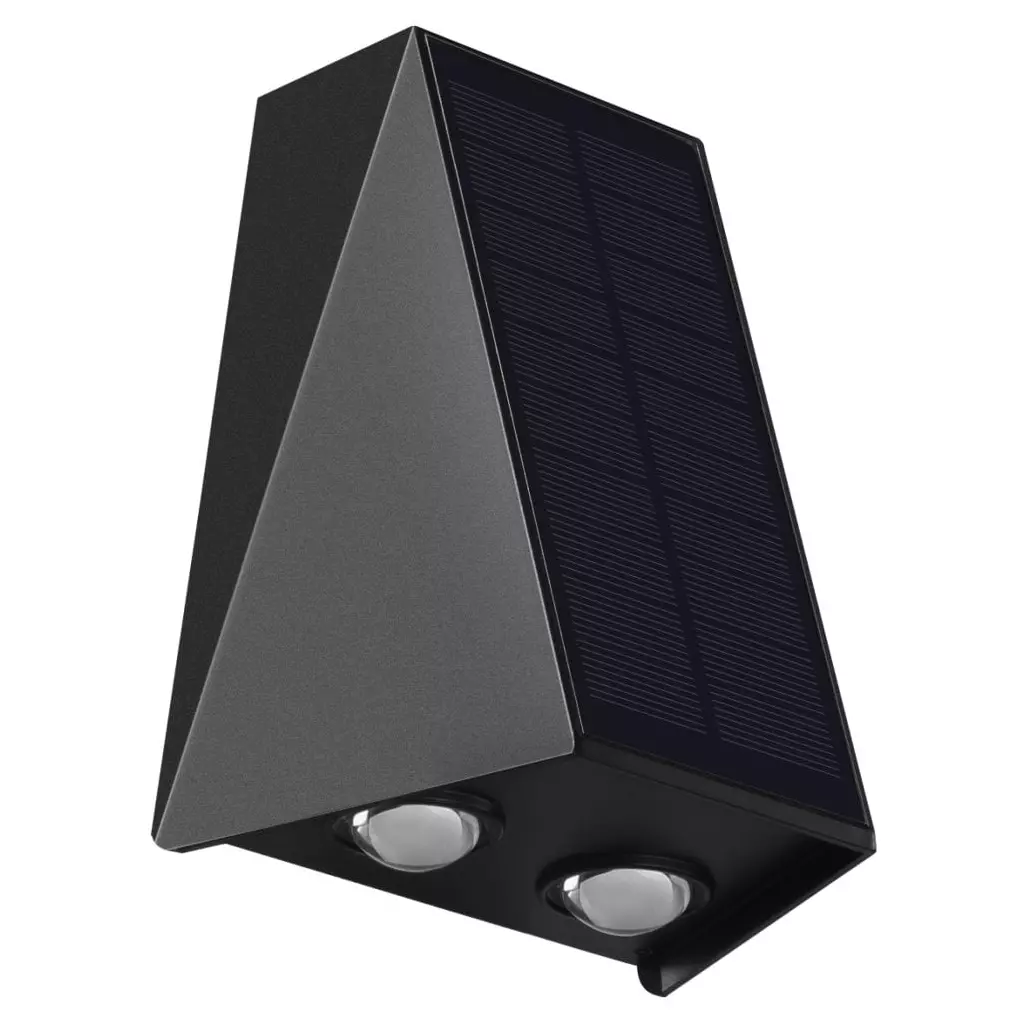Obrázek produktu IMMAX WALL-4 venkovní solární nástěnné LED osvětlení se světelným čidlem, 2W