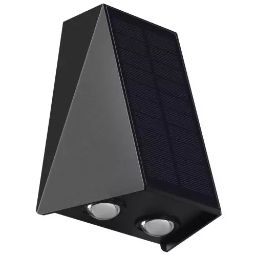 obrázek produktu IMMAX WALL-4 venkovní solární nástěnné LED osvětlení se světelným čidlem, 2W