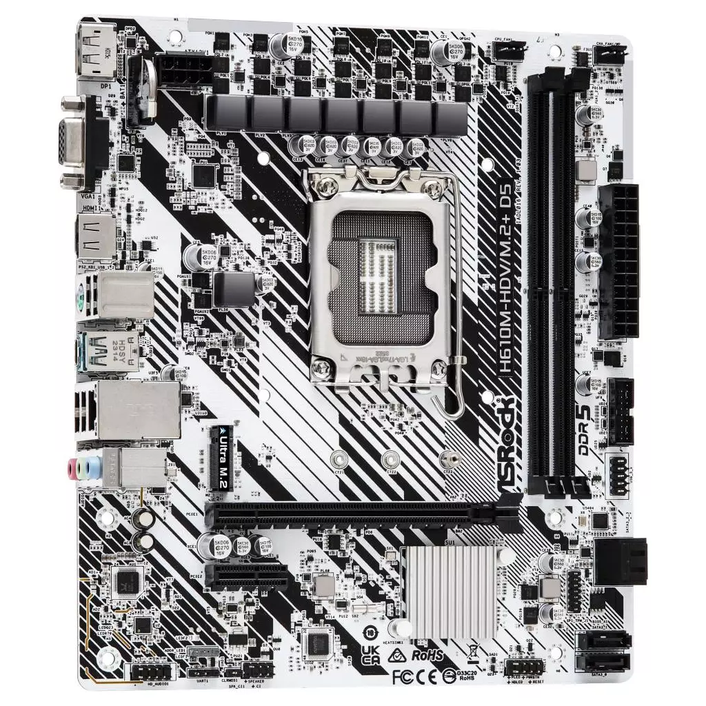 Obrázek produktu ASRock H610M-HDV/M.2+ D5