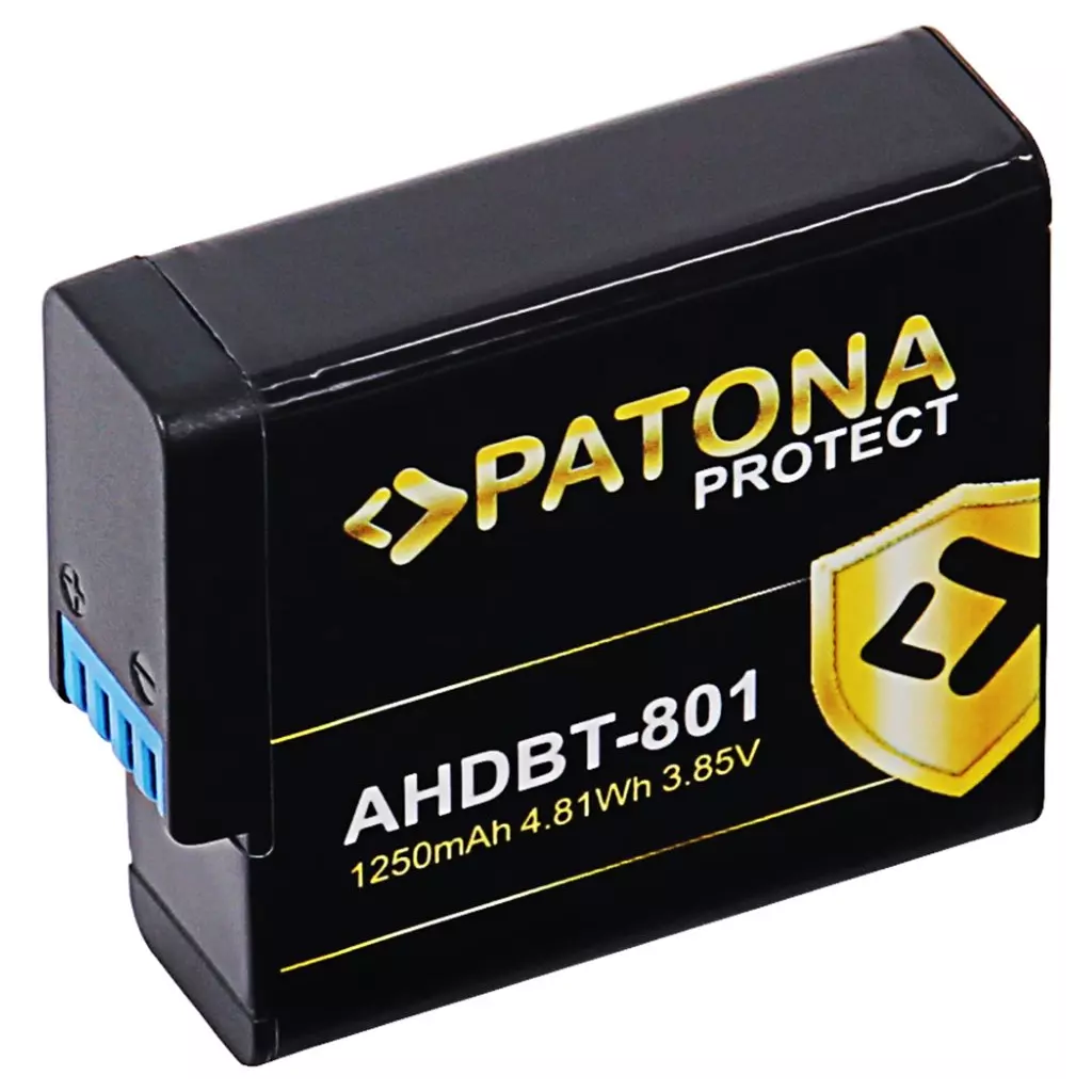 Obrázek produktu PATONA baterie pro digitální kameru GoPro Hero 5/6/7/8 1250mAh Li-Ion Protect