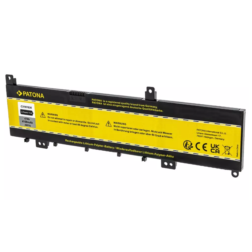Obrázek produktu PATONA baterie pro ntb ASUS N580VN 4100mAh Li-Pol 11,4V C31N1636