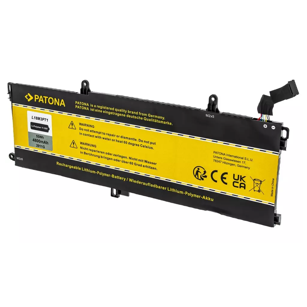 Obrázek produktu PATONA baterie pro ntb LENOVO Thinkpad P53S/T590 4800mAh Li-Pol 11,55V L18M3P71