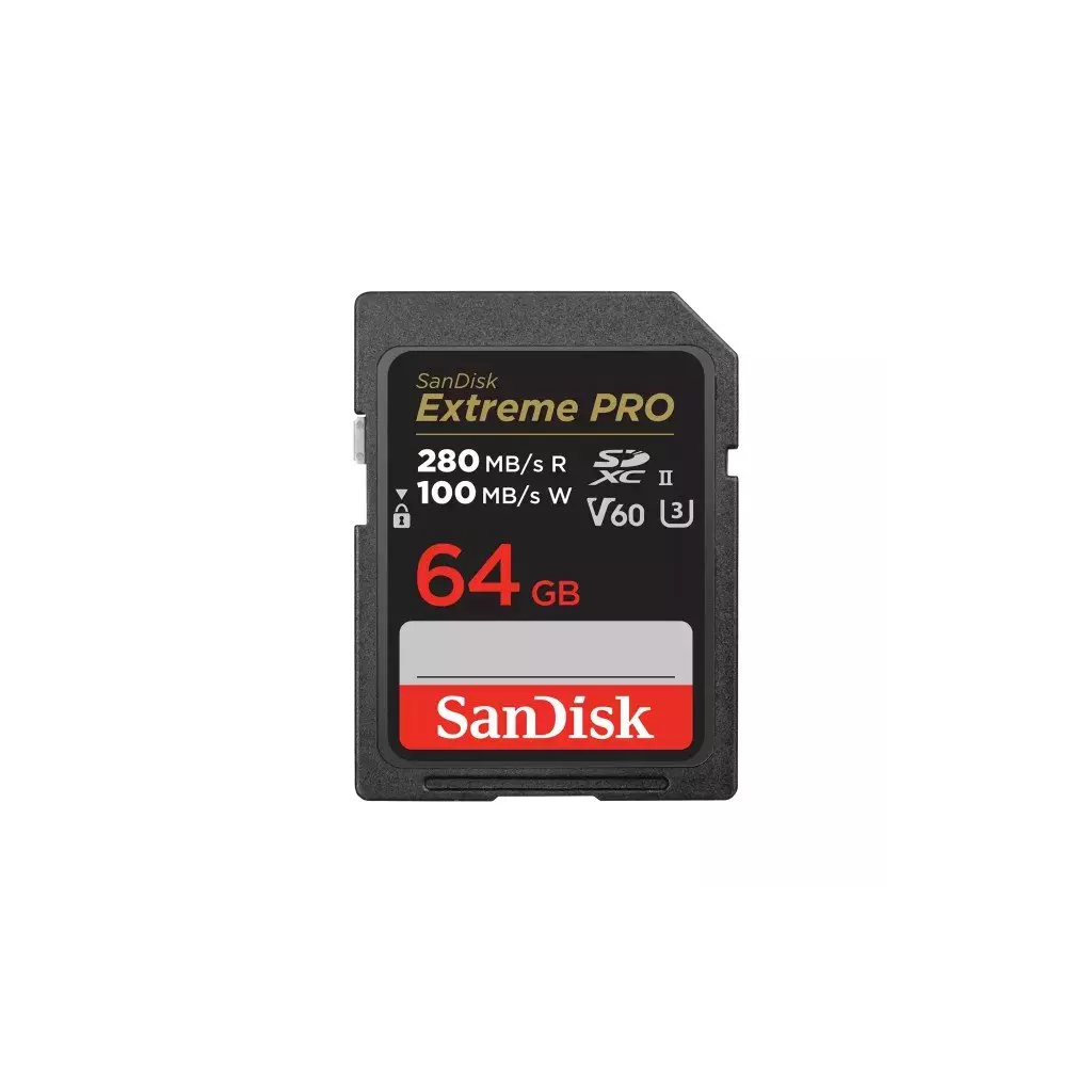 Obrázek produktu SanDisk SDXC Extreme PRO 64GB UHS-II U3, V60