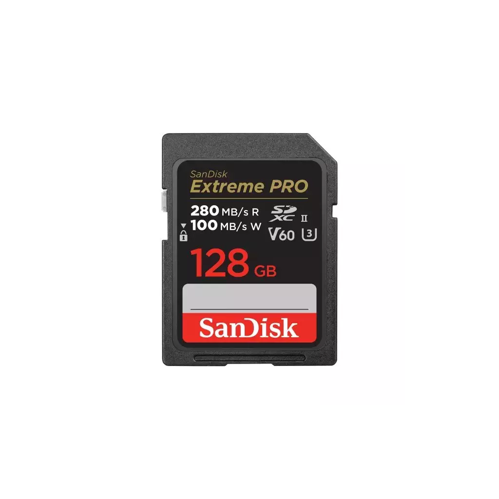 Obrázek produktu SanDisk SDXC Extreme PRO 128GB UHS-II U3, V60, 280MB/s