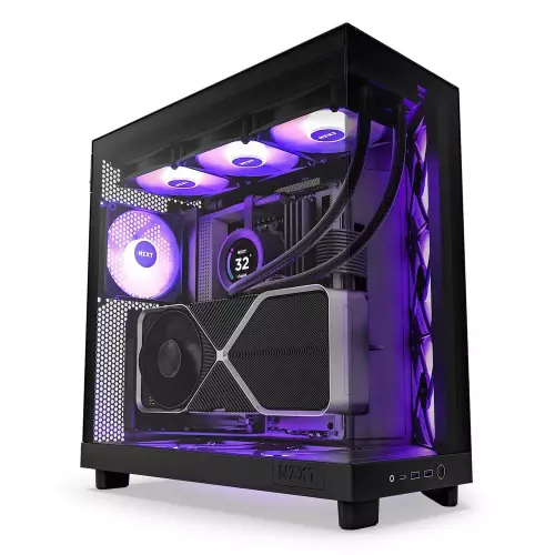 obrázek produktu NZXT H6 Flow RGB, černá - černá