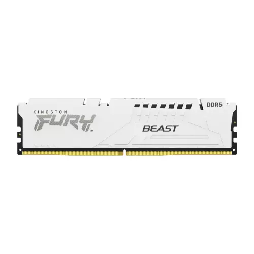 obrázek produktu Kingston Fury Beast White DIMM DDR5 16GB 6000MHz CL36 bílá AMD EXPO - bílá