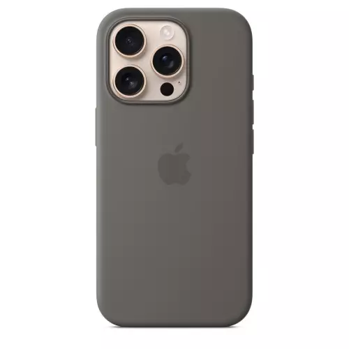 obrázek produktu Apple iPhone 16 Pro Silikonový kryt s MagSafe - šedý - šedá
