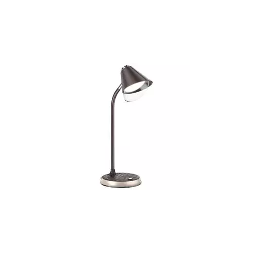 obrázek produktu IMMAX LED stolní lampička FINCH hnědá + zlaté prvky