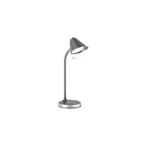 obrázek produktu IMMAX LED stolní lampička FINCH šedá + stříbrné prvky
