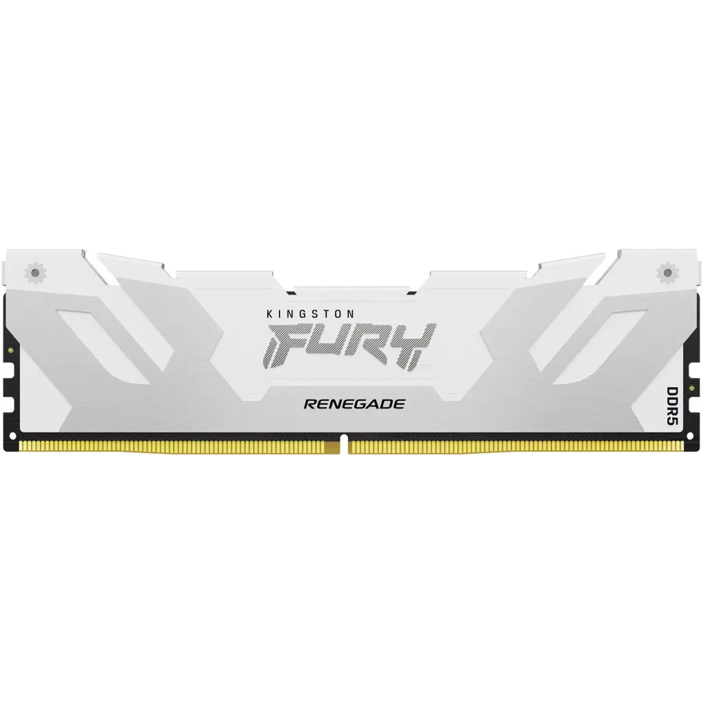 Obrázek produktu Kingston Fury Renegade White CUDIMM DDR5 24GB 8400MHz CL40 XMP  - bílá
