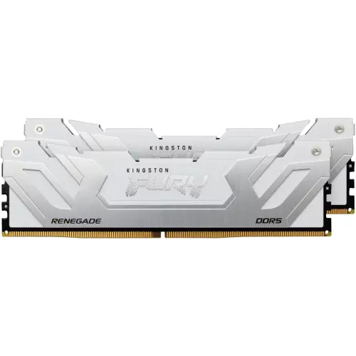 obrázek produktu Kingston Fury Renegade White CUDIMM DDR5 48GB 8400MHz CL40 XMP (Kit 2x24GB) - bílá