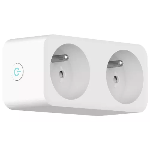 obrázek produktu IMMAX NEO LITE SMART chytrá vnitřní 2 zásuvka s kolíkem (typ E)