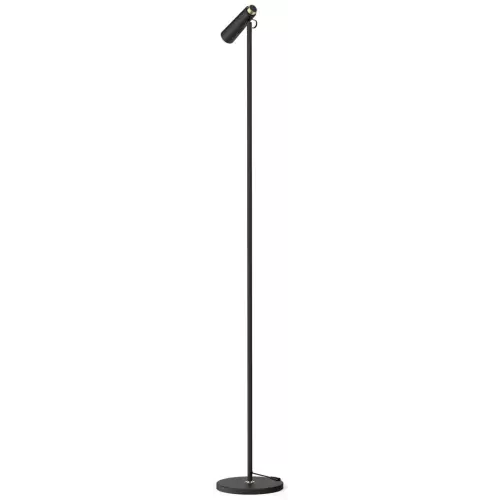 obrázek produktu LED podlahová lampa Immax TIT, černá se zlatými prvky, CCT