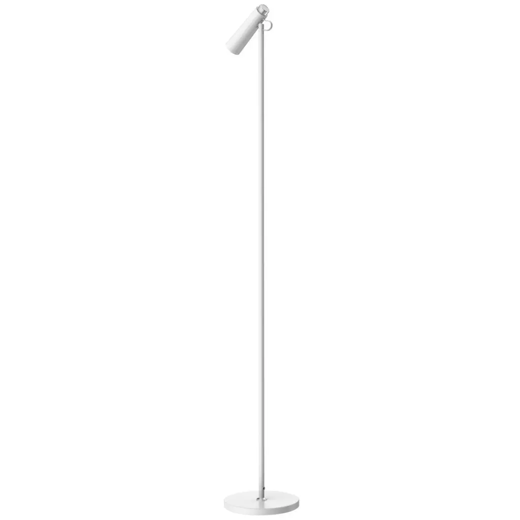 Obrázek produktu LED podlahová lampa Immax TIT, bílá se stříbrnými prvky, CCT