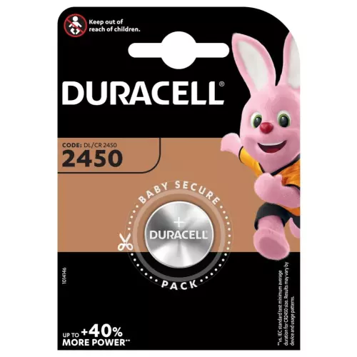 obrázek produktu Duracell lithiová knoflíková baterie, 1 ks (CR2450)