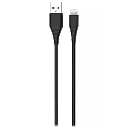 obrázek produktu ColorWay Datový Kabel USB - Apple Lightning 2.4A, 1m, černý
