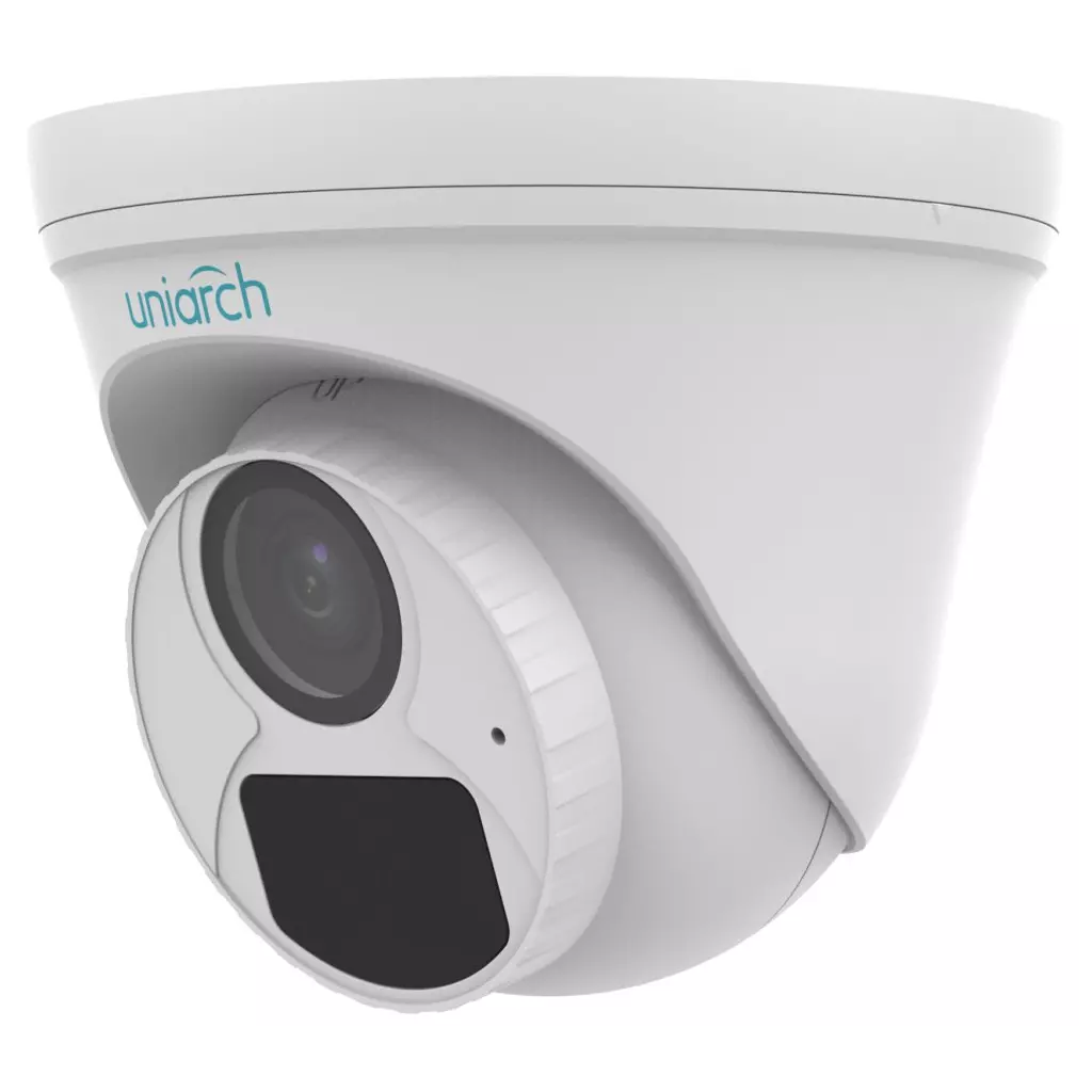 Obrázek produktu Uniarch by Uniview IP kamera/ IPC-T122-APF28K/ Turret/ 2Mpx/ objektiv 2.8mm/ 1080p/ McSD slot/ IP67/ IR30/ PoE/ Onvif