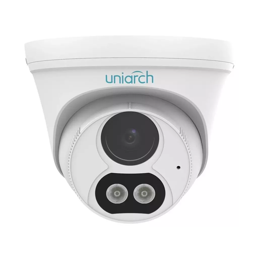 Obrázek produktu Uniarch by Uniview IP kamera/ IPC-T213-APF28W/ Turret/ 3Mpx/ objektiv 2.8mm/ 1080p/ Dual color/ IP67/ IR30/ PoE/ Onvif