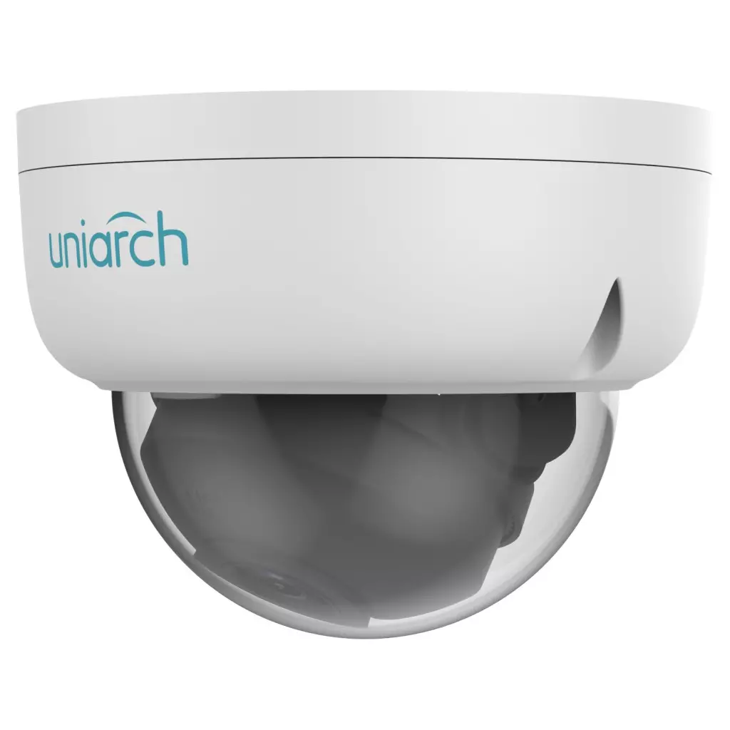 Obrázek produktu Uniarch by Uniview IP kamera/ IPC-D124-PF28K/ Dome/ 4Mpx/ objektiv 2.8mm/ 1440p/ McSD slot/ IP67/ IR30/ PoE/ Onvif