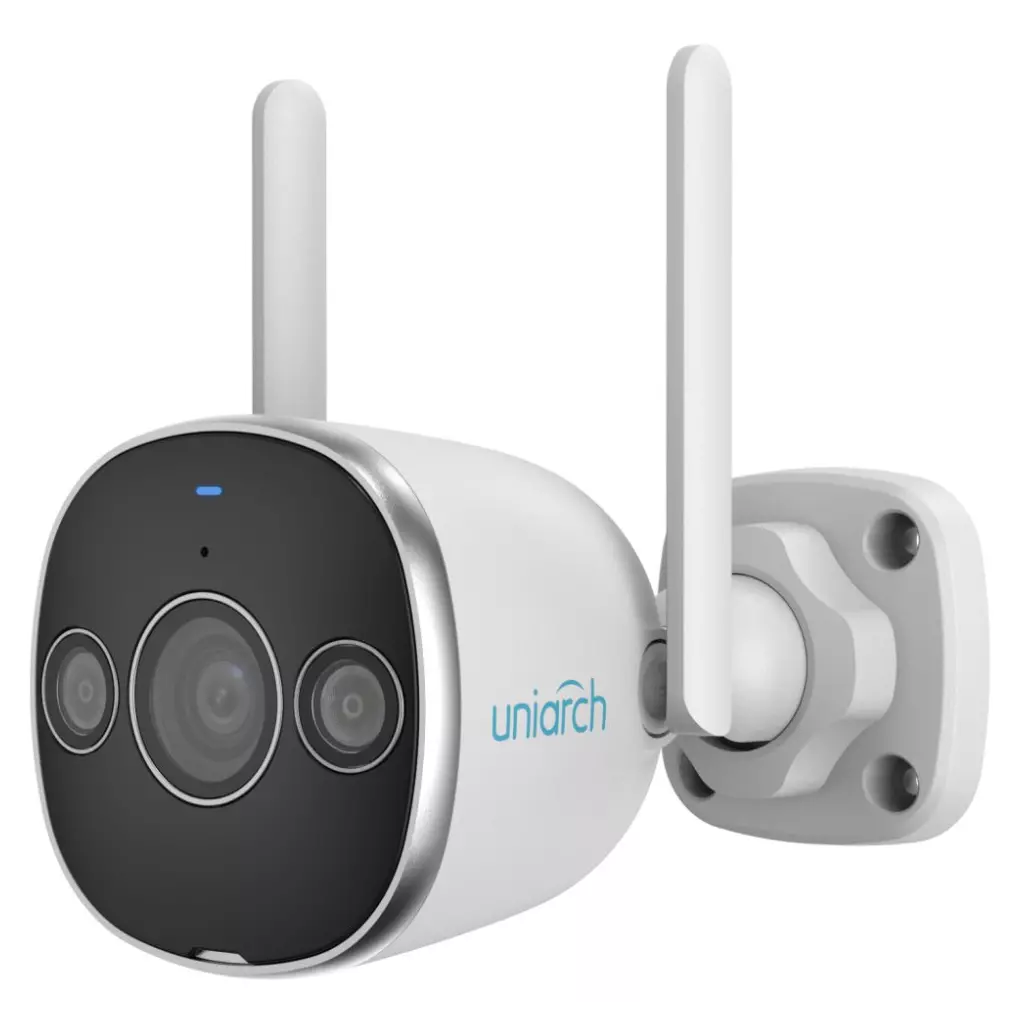 Obrázek produktu Uniarch by Uniview IP kamera/ UHO-B2D-M3F4D/ Bullet/ 3Mpx/ 4mm/ 1296p/ Wi-Fi/ SD/ Mic&Speaker/ Color Night/ IP67/Onvif