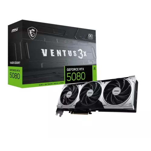 obrázek produktu MSI GeForce RTX 5080 16G VENTUS 3X OC PLUS