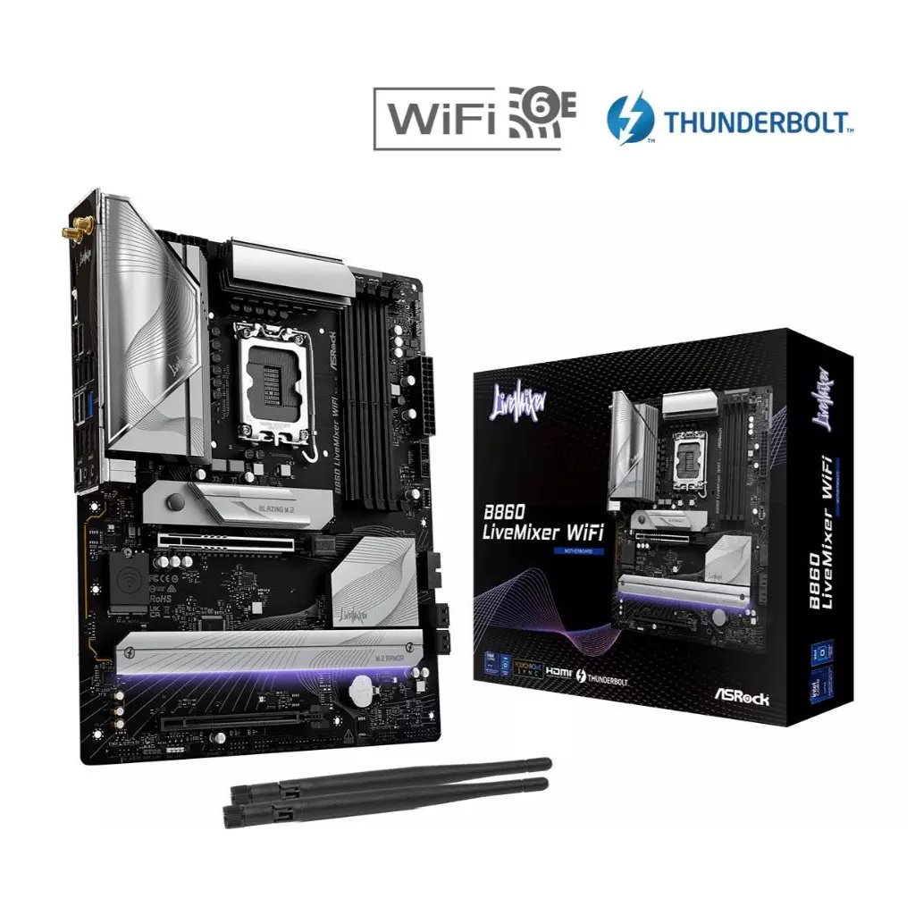 Obrázek produktu ASRock B860 LiveMixer WiFi