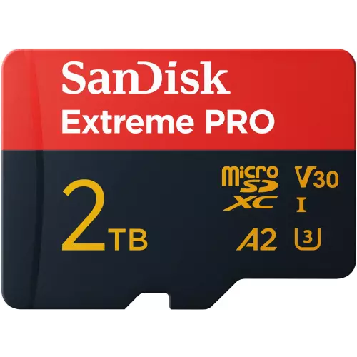 obrázek produktu SanDisk microSDXC 2TB Extreme PRO + Rescue PRO Deluxe + SD adaptér
