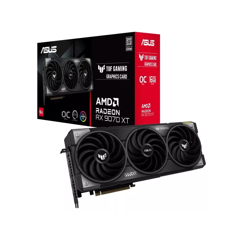 Obrázek produktu ASUS TUF Gaming Radeon RX 9070 XT OC 16GB