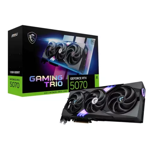 obrázek produktu MSI GeForce RTX 5070 12G GAMING TRIO OC
