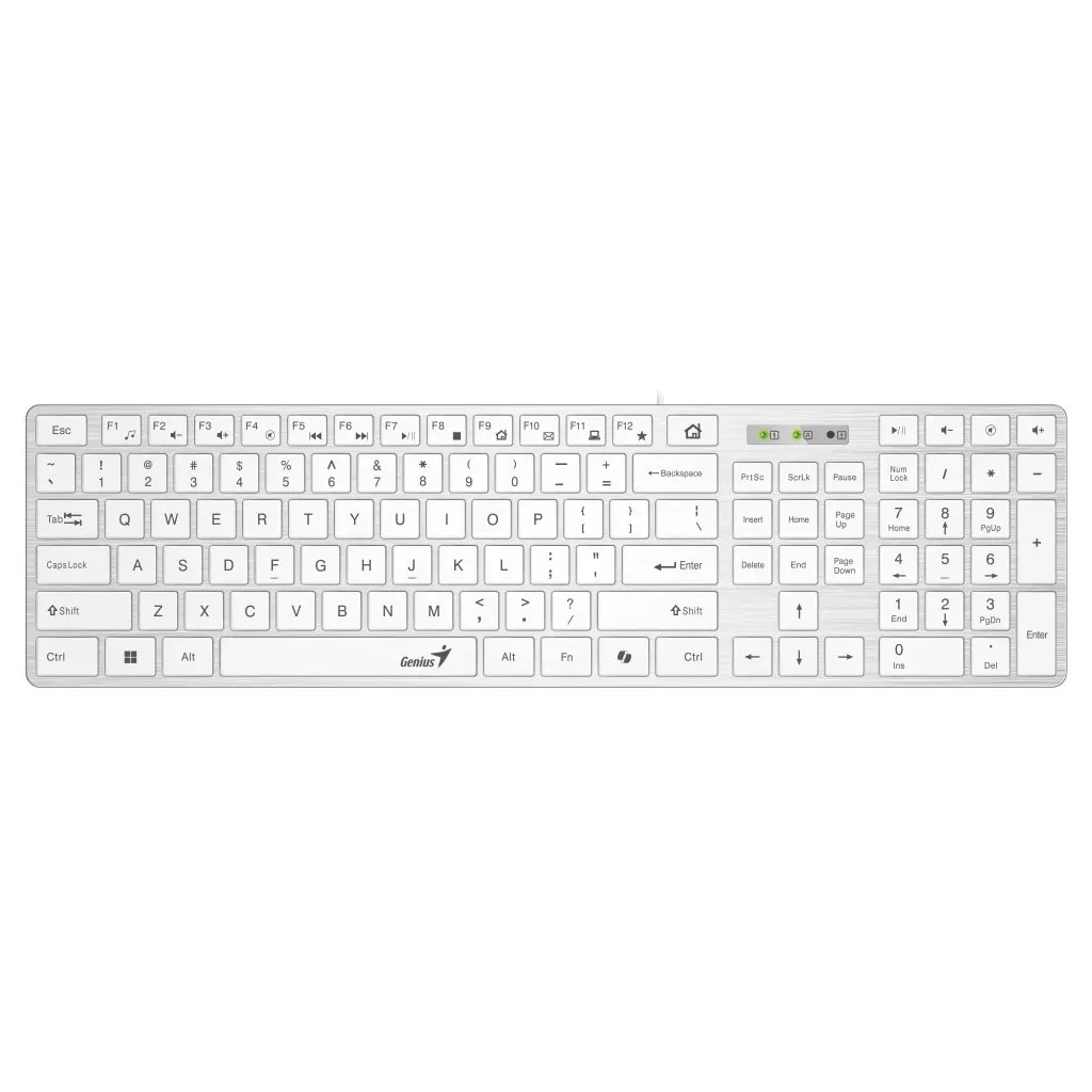 Obrázek produktu Genius SlimStar 126, CZ/SK - bílá