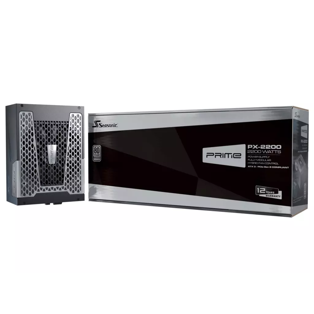 Obrázek produktu Seasonic PRIME PX-2200 ATX 3 - černá