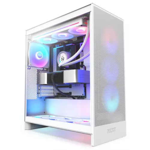 obrázek produktu NZXT H7 Flow RGB (2024) - bílá