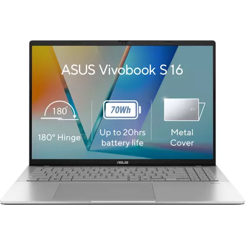 obrázek produktu ASUS Vivobook S16 S3607CA-RP006W Cool Silver kovový - stříbrná