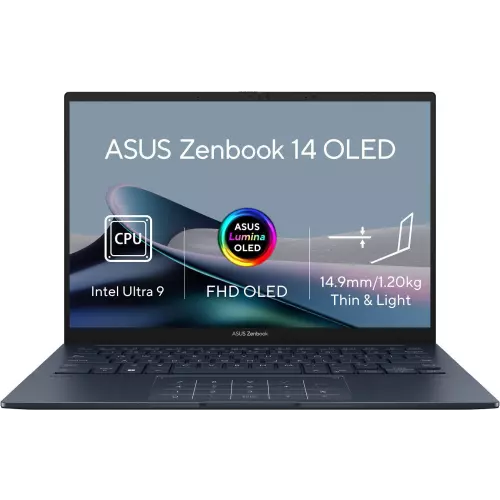 obrázek produktu ASUS Zenbook 14 OLED UX3405CA-OLED230X Ponder Blue celokovový - modrá