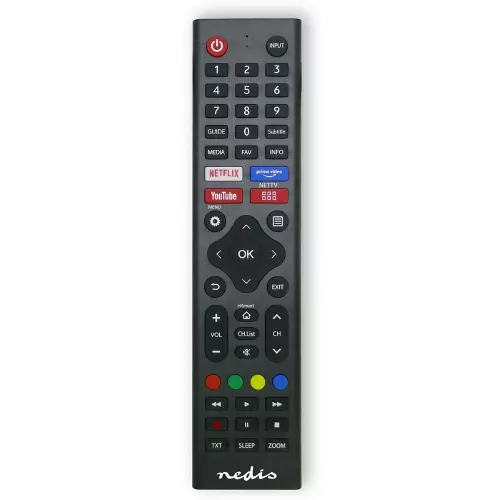 obrázek produktu NEDIS předprogramovaný dálkový ovladač kompatibilní se všemi televizory Hi-Sense
