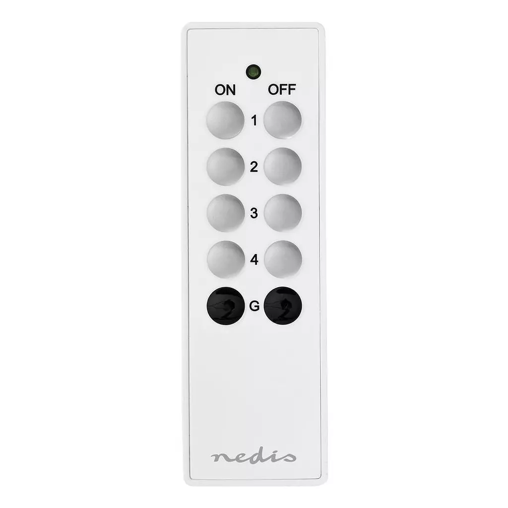 Obrázek produktu NEDIS RF chytrý dálkový ovladač, 4 kanály, bílý