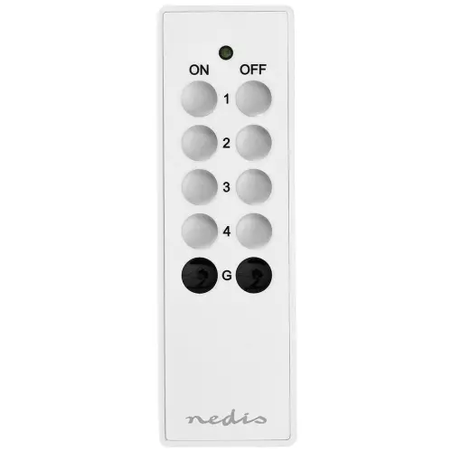 obrázek produktu NEDIS RF chytrý dálkový ovladač, 4 kanály, bílý