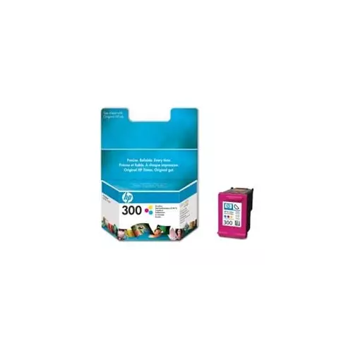 obrázek produktu HP 300 - 3 barevná inkoustová kazeta, CC643EE