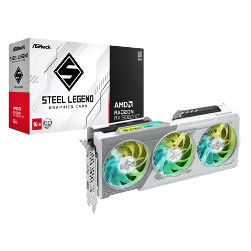 obrázek produktu ASRock Radeon RX 9060 XT Steel Legend 16GB OC