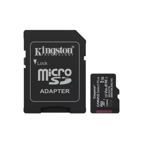 obrázek produktu KINGSTON microSDXC 512GB Canvas Select Plus + SD adaptér