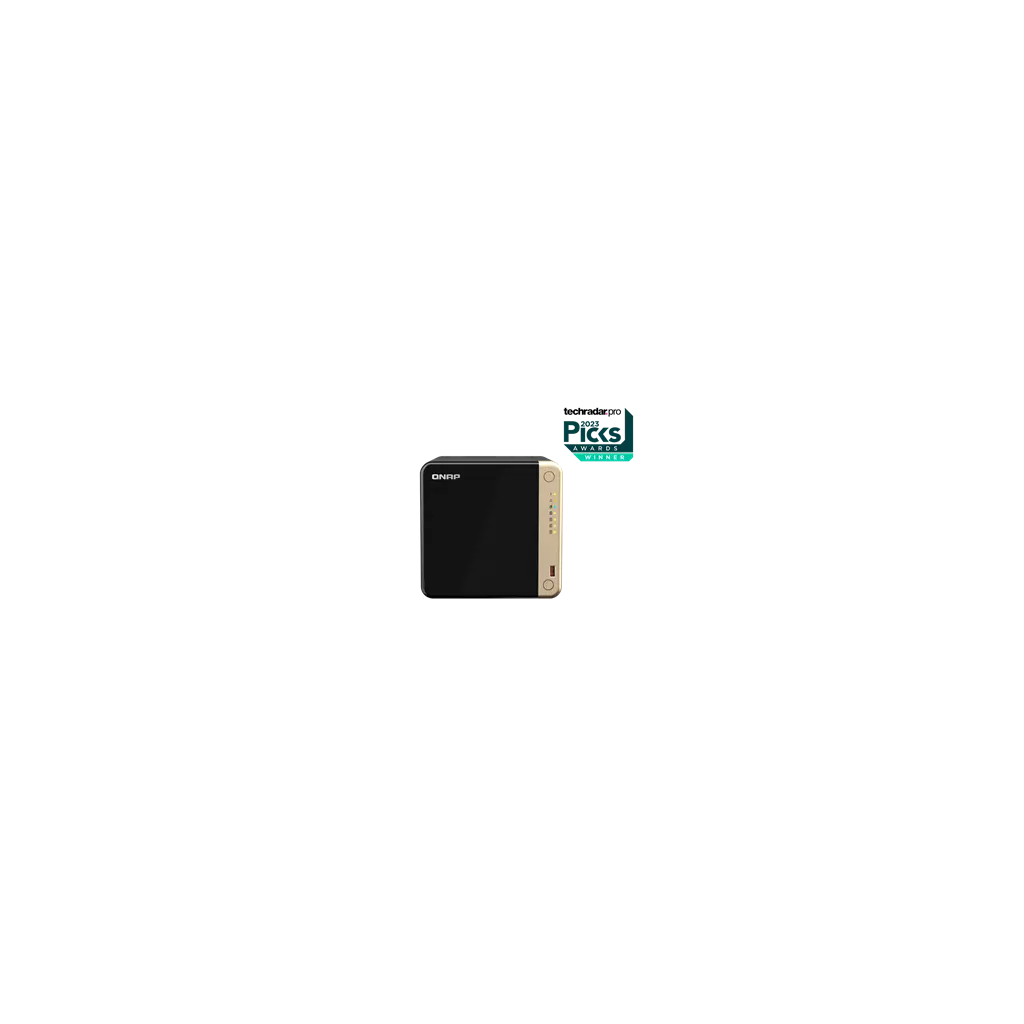 Obrázek produktu QNAP TS-464-8G (4core 2,9GHz, 8GB RAM, 4xSATA, 2x M.2 NVMe slot, 1xPCIe, 1xHDMI 4K, 2x2,5GbE, 4xUSB)