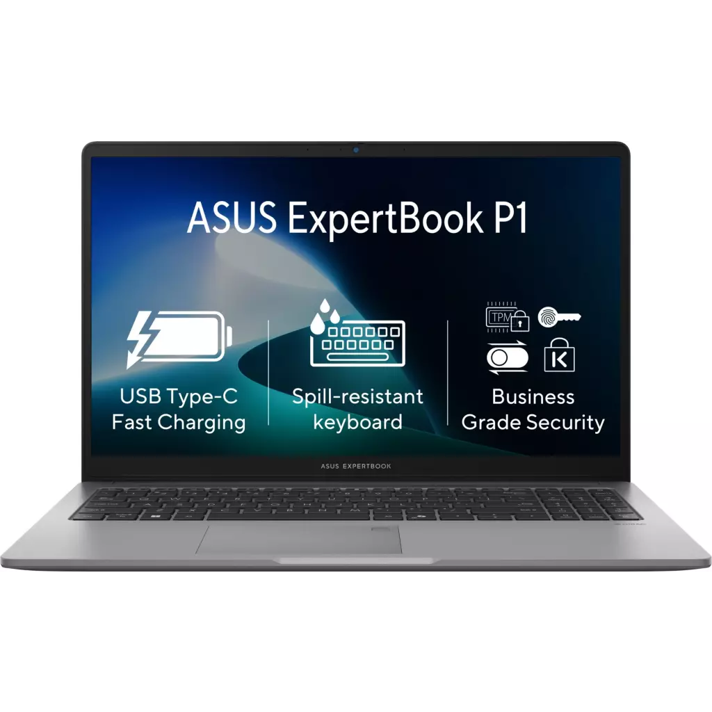 Obrázek produktu ASUS ExpertBook P1 P1503CVA-S71152X Misty Grey - šedá