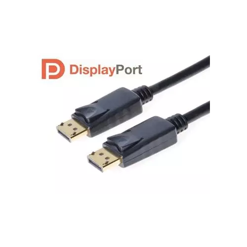obrázek produktu PremiumCord DisplayPort 1.2 přípojný kabel M/M, zlacené konektory, 5m - černá