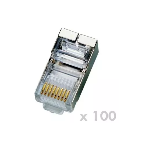 obrázek produktu DATACOM Plug STP CAT5E 8p8c- RJ45 lanko (100ks)