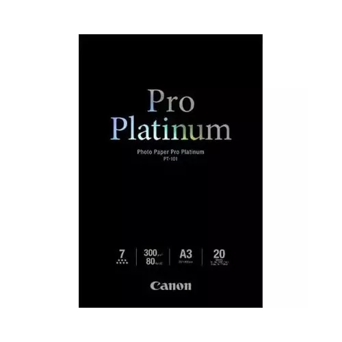 obrázek produktu Canon PT-101 A3 Photo Paper Pro Platinum 20sheets 300g/m2