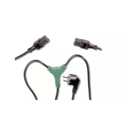 obrázek produktu Kabel síťový 230V, Y-kabel přívodní M-2x F