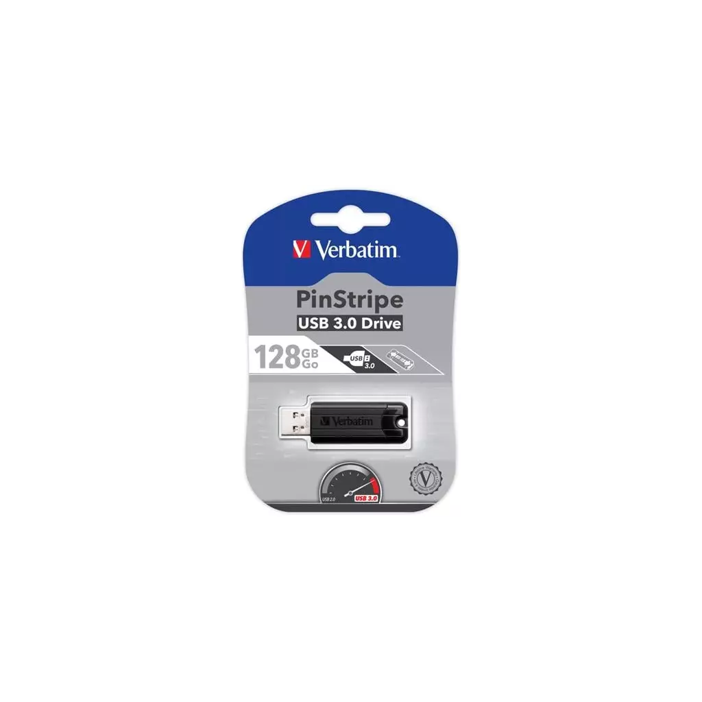 Obrázek produktu Verbatim PinStripe, 128GB - černá